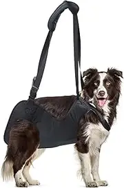 Dog Carrier Strap - Full Body Leashes with Handle for Medium Dogs with Support Ring, Specially Designed for Sick or Older Dogs