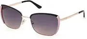 [GUESS] GU00218 Sunglasses 05B shiny rose gold 57/18/140 Woman, 05b Shiny Rose Gold, 57-18-140