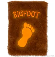 BIGFOOT Fuzzy Notebook - Sasquatch Journal Sketchbook Diary - Archie McPhee