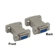 Null Modem DB9 Female to DB9 Female Molded Adapter 9 Pin Crossover Pin DTE DCE