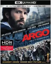 Argo [New 4K UHD Blu-ray] 4K Mastering, UV/HD Digital Copy, 2 Pack
