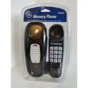 GE Memory Phone 29255GC2 Black Corded Lighted Keypad New In Package