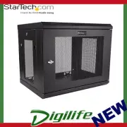 STARTECH 9U Wall-Mount Server Rack Cabinet - 17 in. Deep RK9WALM