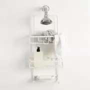 New Habitat Riley White Shower Caddy