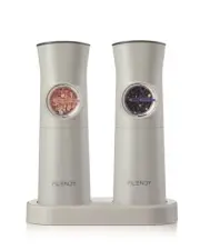 Gravity Electric Salt and Pepper Grinder Set Rechargeable, Automatic Salt and...