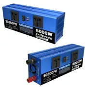 Solar Full Kit 8000W 110V Inverter 200W Solar Panel Home 100A Controller SystvI