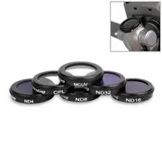 6-in-1 Lens Filter Kit for Dji Mavic 2 / Zoom - Hd Mcuv Cpl Nd Filters
