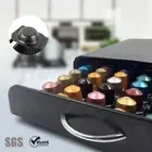 50 Pods Coffee Pod Holder Capsule Dispenser Storage Rack Organizer for Nespresso