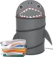 Plush Doll Storage Organizer,Shark Design Stuffed Animal Storage Toy Organizer | Large Toy Box Chest With Lid, Oxford Cloth, Stuffed Animal Holder For Small Or Large Plushies