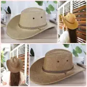 Belly Cowboy Hat Western Cool Summer Unisex's Hat Outdoor Sunshade Beach