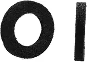 EPIGEIST 1 Set Small Cotton Press Key Mat for Wind Instruments Easy to Install and Replace Compact and Lightweight Wool Pad Black Press Button Pad for Music Studio Accessories