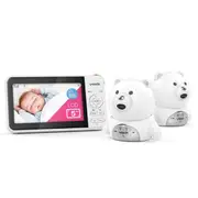 VTech Baby Video & Audio Monitor BM5150-BEARN with 2 Cameras