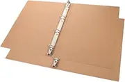 jojofuny 2pcs Paper Notebook Covers Refillable Binder Shells for Loose Leaf Notebooks and Easy to Clean for Students and Present Giving