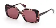 Max & Co. MO0031 WOOD 55S Women’s Sunglasses Tortoiseshell Size 55