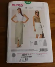 BurdaStyle Sewing Pattern 6804 Skirt 10 12 14 16 18 20 Uncut 10-20
