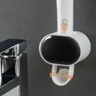 Automatic Toothpaste Dispenser Bathroom Accessories Toothbrush Holder for Home B