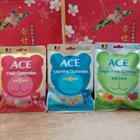 在飛比找蝦皮購物優惠-ACE 水果Q軟糖  ACE 字母Q軟糖  ACE 無糖Q軟