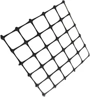 Poultry Fence for Deer Rabbits Chicken Dogs, Black Plastic Lightweight Mesh Safety Netting, Reusable Temporary Pool Fencing Roll (1.6Cm Thick)(5X50M/16.4X164Ft)