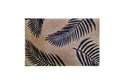 Solemate Premium Fern Blk Mat Coconut Coir Biodegradable 50x80cm Natural & Black
