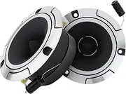 Car Speaker Tweeters 2pcs 4 Inch 150W 6OHM Aluminum Bullet Tweeter with Capacitor for Vehicle Auto Cars Stereo Modified Tweeters
