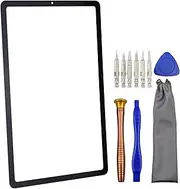 Tablet Front Glass Screen Replacement with OCA Adhesive for Samsung Galaxy Tab S6 Lite SM-P610 (Wi-Fi) Black 10.4"