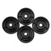 4pcs Audio Isolation Feet Rubber Spacer Amplifier Pads Speaker Feet Stand