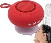 Suction Cup Shower Speaker, Suction Cup Subwoofer Stereo Bass Sounder, Stereo Sound Shower Speaker for Girls, Boys, Men, and Women