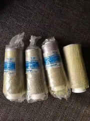 4 H Hi Overlook Thread Cone 3000 yds 100 % Polyester Light Grey Natural 35055