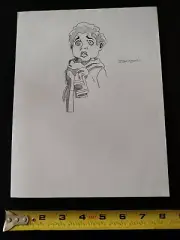 ORIGINAL ART BLACK DYNAMITE ADULT SWIM whorpanage Little Orphan Arnold RARE