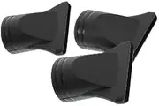3Pcs Blow Dryer Attachment Not Universal Professional Plastic Hair Dryer Hair Dryer Attachment Dryer Nozzle Replacement Narrow Concentrator Blow Flat for Diameter 4.3cm to 4.5cm Diffusers