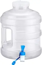 11.3L Water Storage Container with Mineral Water Barrel Large Capacity Water Storage Bucket for Self-Driving Tour