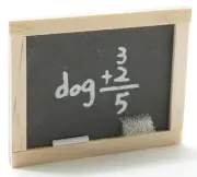 Dollhouse Miniatures 1:12 Scale Chalk Board #IM65350