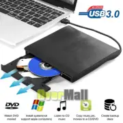 External USB 3.0 DVD RW CD Writer Slim Drive Burner Reader Player For PC Laptop