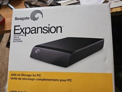 Expansion External Drive, Seagate, Plug and Play