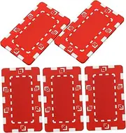 PHENOFICE Poker Tokens Bingo Game Tokens Poker Gambling Tokens Gambling Game Accessory Bingo Game Counting Chips