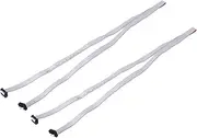 uxcell 2 Pcs IDC Flat Ribbon Cable, 2.54mm Pitch 12mm Width 100cm Long 10 Pin FC to FC Flat Ribbon Connector Jumper Wire for PC, LED Displays