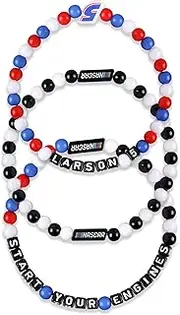 FOCO NASCAR Kyle Larson Mens 3 Pack Friendship Bracelet