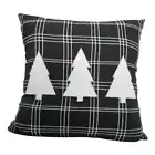 NEW Bouclair Fia Plaid Cushion By Spotlight