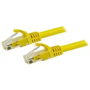 StarTech 1.5m CAT6 Ethernet Cable, Yellow Snagless Gigabit CAT 6 Wire - N6PATC150CMYL