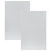 Vent Systems White ABS Plastic - Access Panel 10 x 16 Inch - Pack of 2 - Acce...