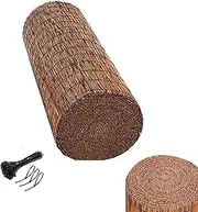 Natural ReedFencing Decorative Rolls, Bamboo Fencing, Balcony Fence, Bamboo Screen Fencing for Outdoor Backyard Patio, Sun Shade, Waterproof, Breathable 2 3 4 5 6FT(1.4 * 9m(4.6 * 29.5ft))