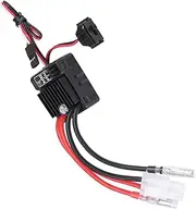 30/60a 2-5V Car Brushed, Waterproof Two Way RC Brushed ESC Electronic Motor Speed Controller for 1/10 Car Boat Electric Crawler