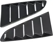 Compatible for Ford Mustang Carbon Fiber Louver Back Triangle Warehouse Mustang Carbon Fiber Side Louver
