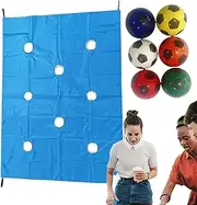 Veasbuu Hole Tarp Team Building Exercise Games | Teamwork Group Exercise Activities | Outdoor Challenge Teambuilding Toys for School Corporate Training Backyard
