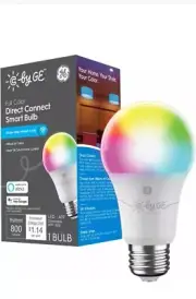 C by GE Full Color A19 Smart LED Light Bulb