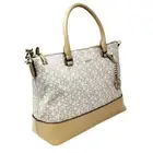 DKNY Tan Signature “Bryant” Satchel Bag, Gold Hardware, NWT!!