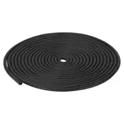 5mm x 9 Meters Foam Weather Stripping Door Seal for Instruments - Black