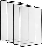 FRCOLOR 4pcs Lightweight Magnifying Sheet for Reading Ultra Thin Handheld Bookmark Magnifier for Seniors Low Vision Portable Page Magnifier Card Book Accessories