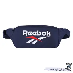 Reebok CL VT WAISTBAG 腰包 側背包 肩背 休閒 隨身 藍 FS1622