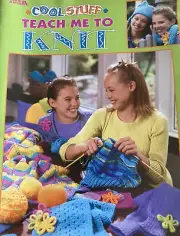 Leisure Arts Instruction Book: Cool Stuff, Teach Me to Knit 12 Projects